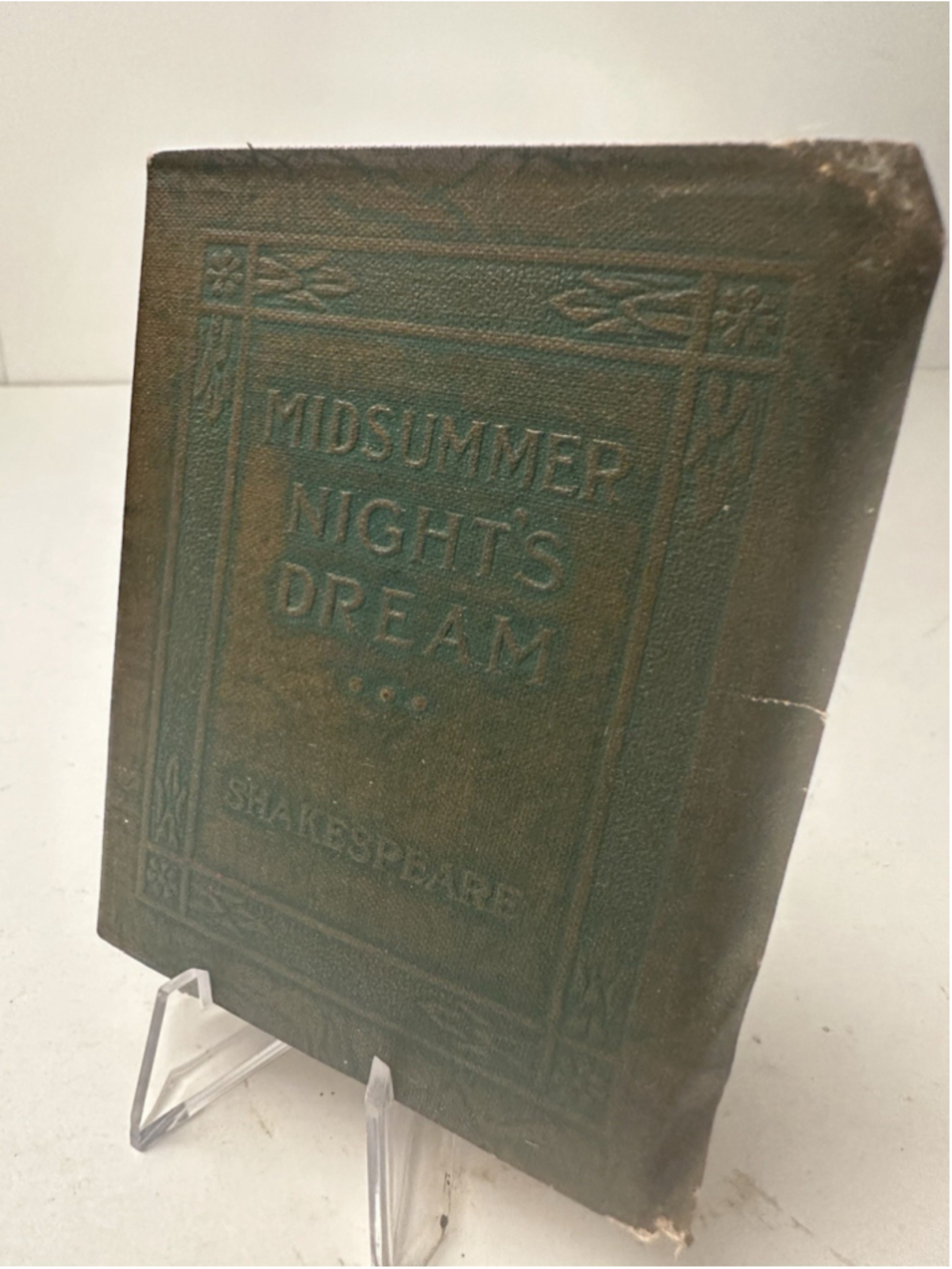 Vintage Little Leather Library A Midsummer Night's Dream Shakespeare Mini